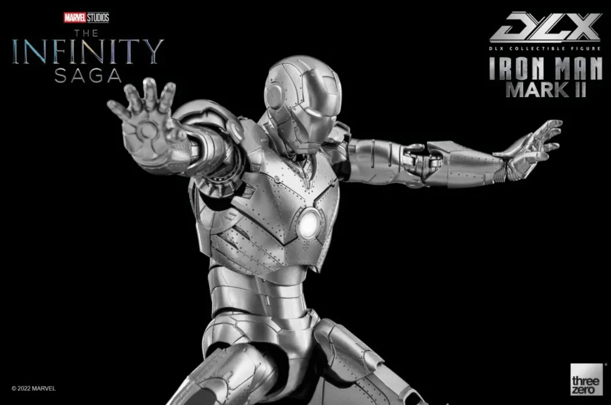 Marvel Studios: The Infinity Saga Iron Man Mark 2 DXL Action Figure/ Threezero