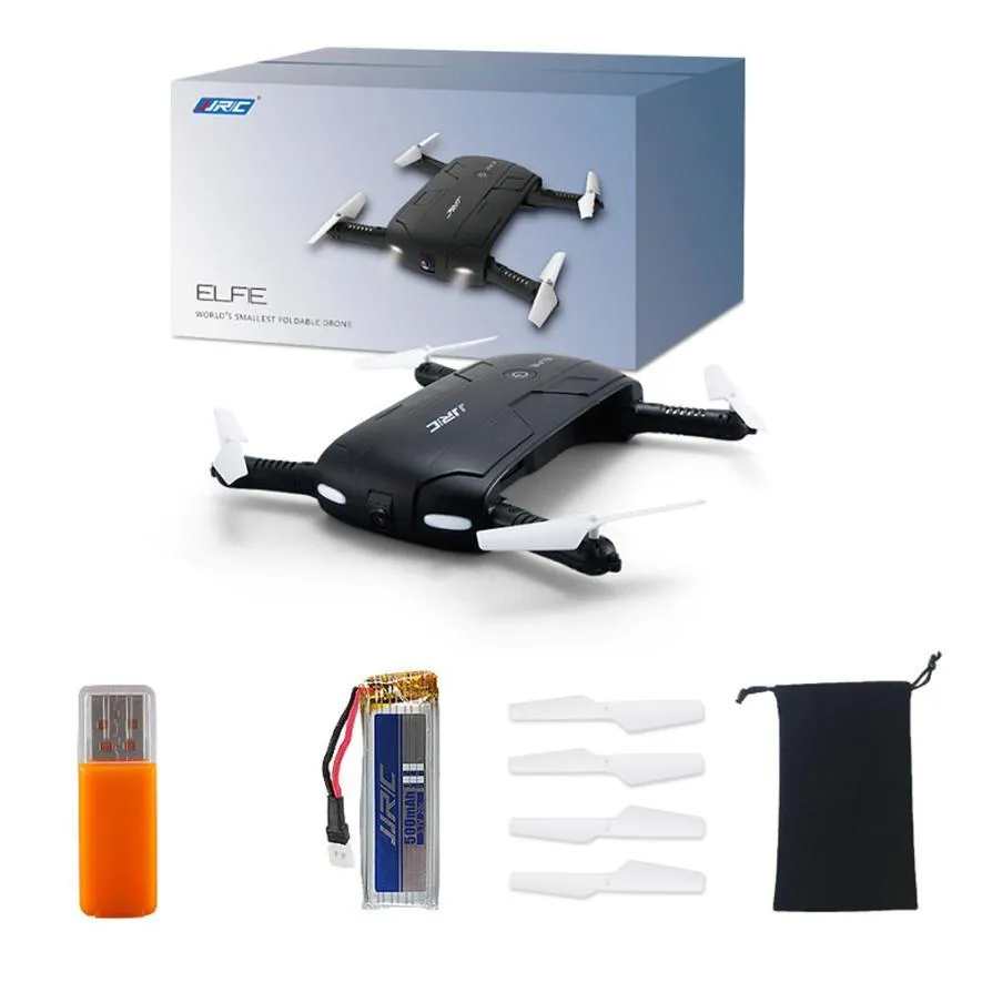 Mini Headless Foldable Drone RC helicopter Drone JJRC H37 Altitude Hold w/ HD Camera