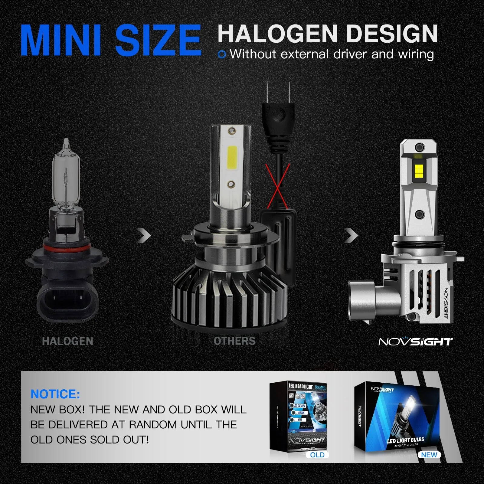 N66 Pro Series Wireless | 9005 HB3 LED Bulbs Perfect Beam 80W 18000LM 6500K White | 2 Bullbs