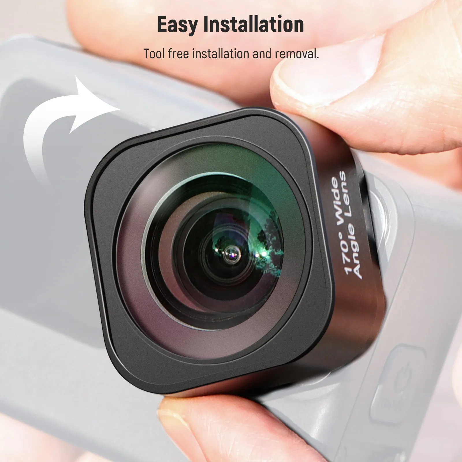 NEEWER LS-37 170° Ultra Wide Angle Lens For GoPro Hero 12/11/10/9