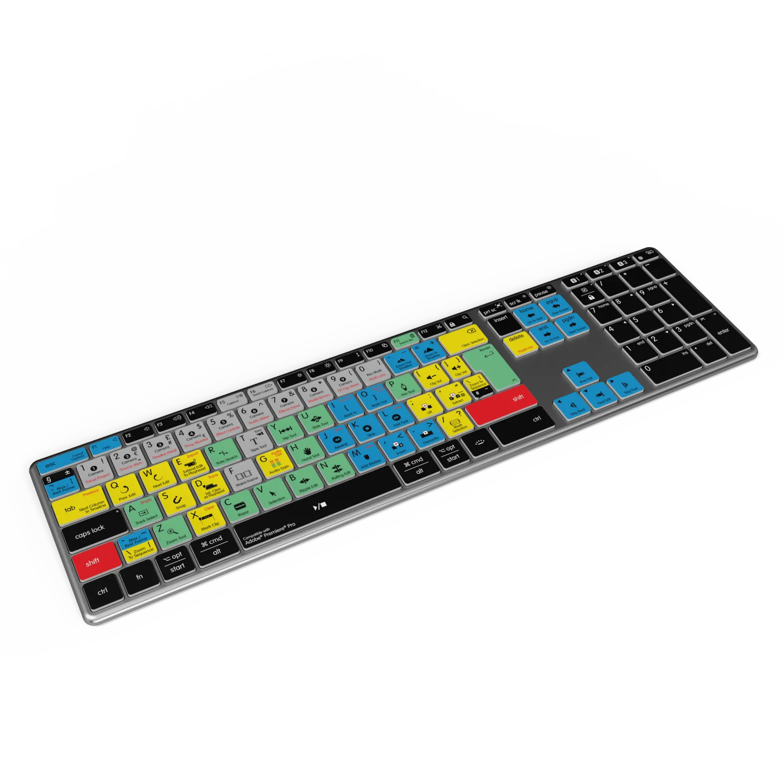NEW Adobe Premiere Pro Keyboard | Backlit & Wireless | Mac and PC