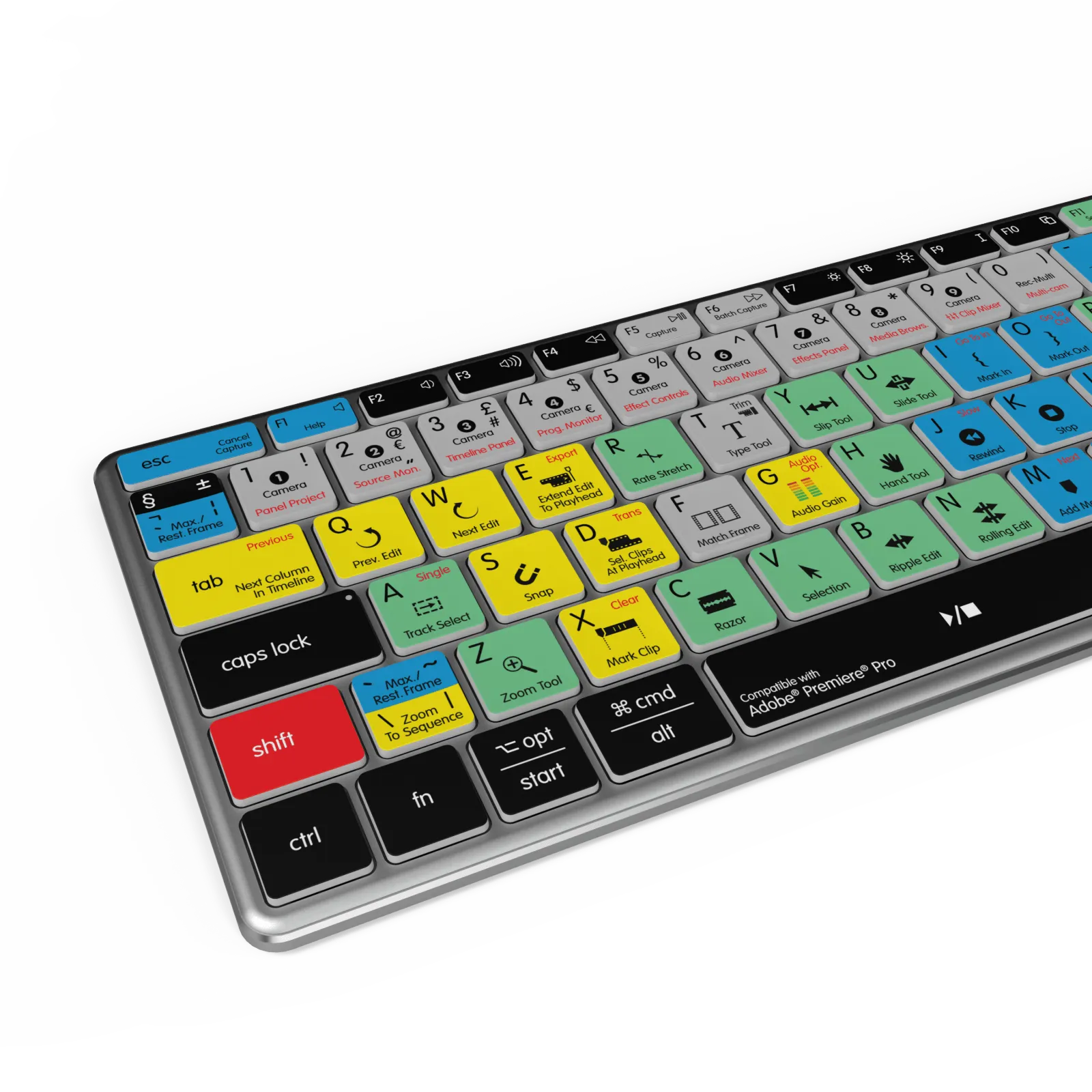 NEW Adobe Premiere Pro Keyboard | Backlit & Wireless | Mac and PC