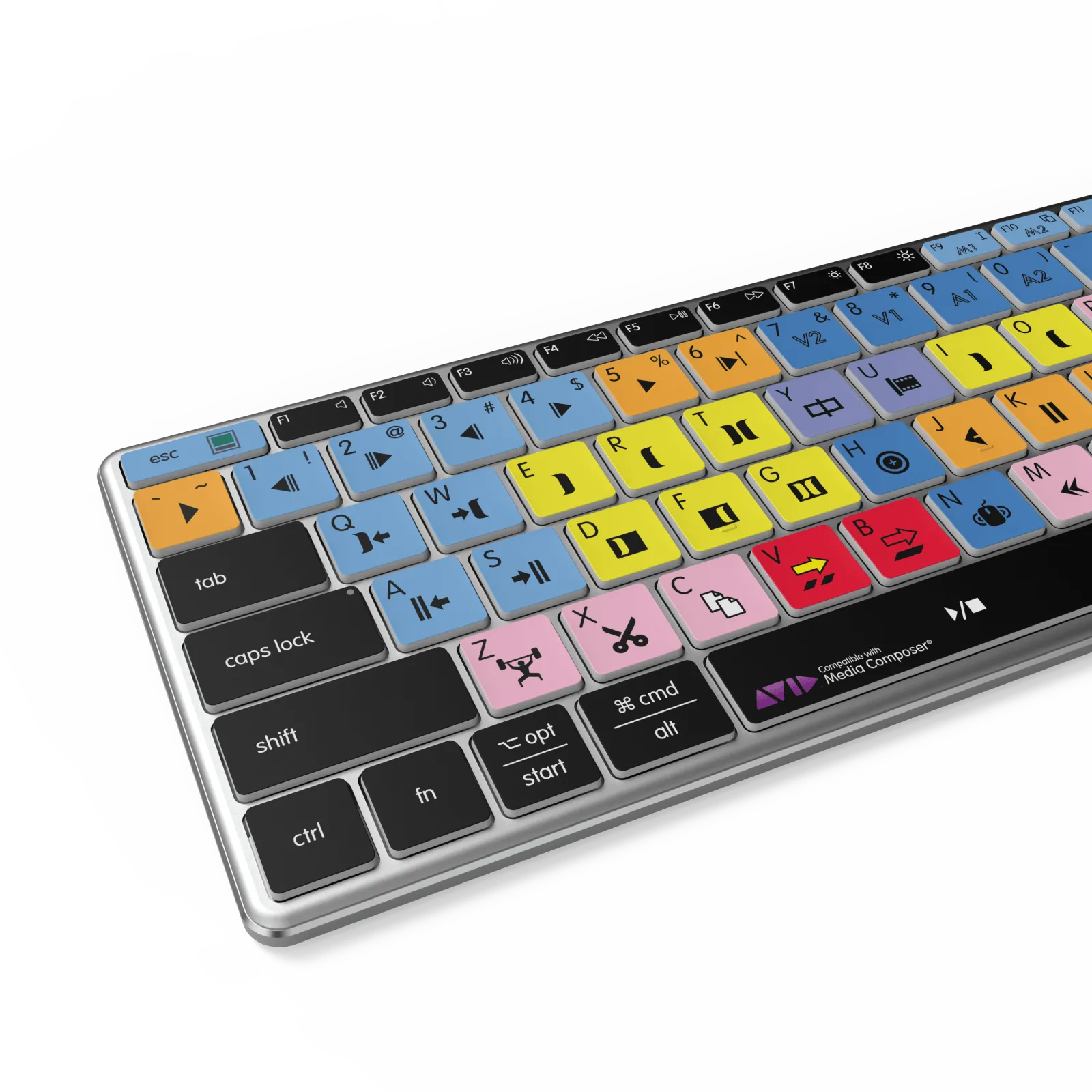 NEW Media Composer Keyboard | Backlit & Wireless | Mac and PC