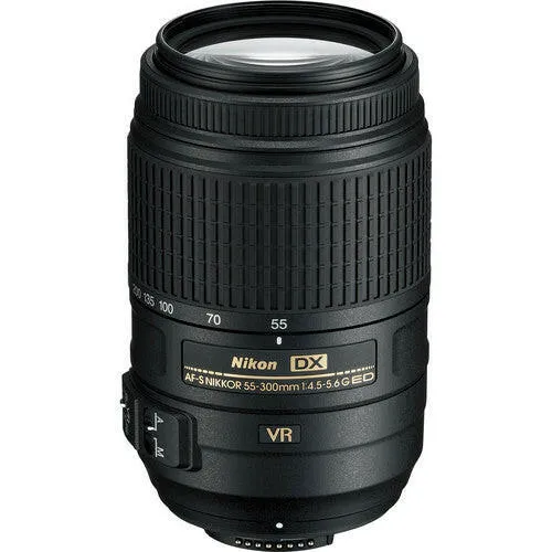 Nikon 55-300mm f/4.5-5.6G ED VR AF-S NIKKOR Lens