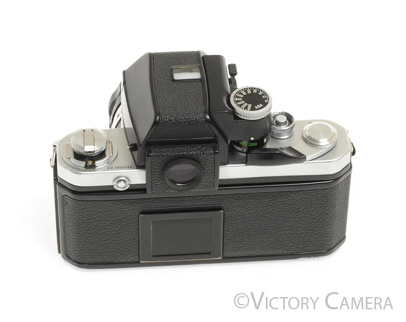 Nikon F2 Chrome Photomic 35mm Camera with Nikkor 50mm f1.4 -New Seals-