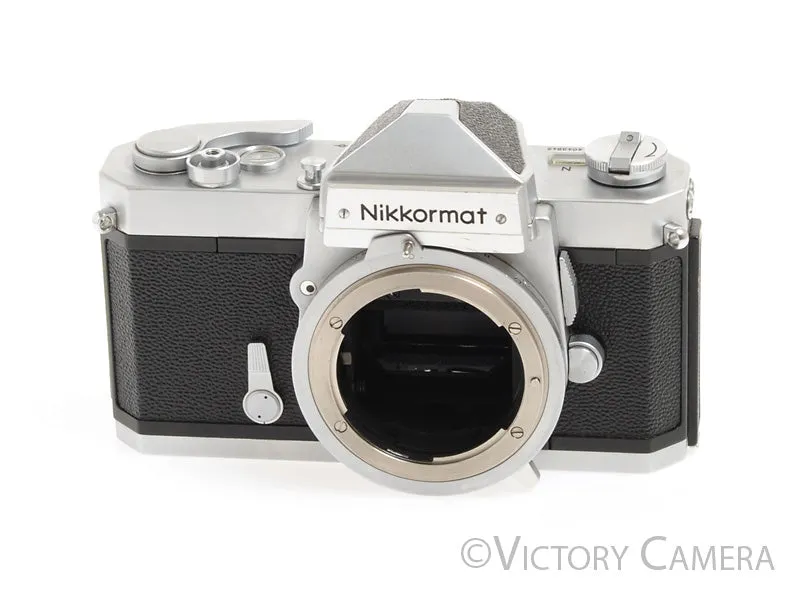 Nikon Nikkormat FT-N 35mm Camera (works, meter bad)