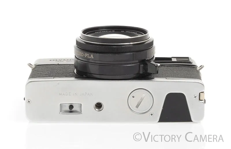 Olympus 35 SPN Chrome 35mm Rangefinder Camera w/ 42mm f1.7 Lens -New Seals-