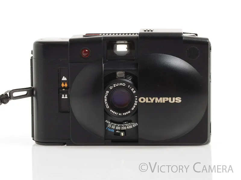 Olympus XA2 35mm Compact Film Camera w/ 35mm f3.5 Lens -Clean, New Seals-