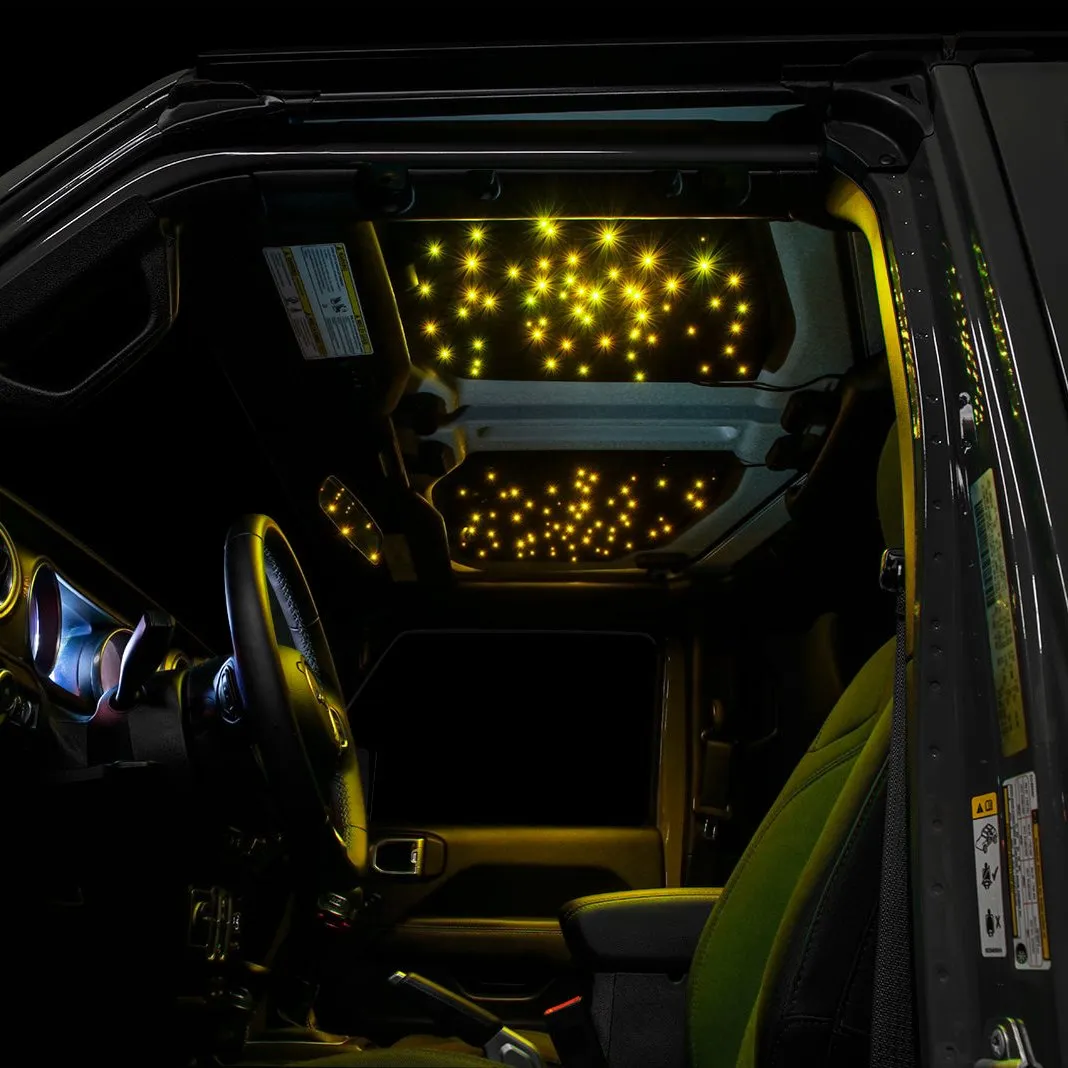 ORACLE Lighting StarLINER ColorSHIFT Fiber Optic Hardtop Headliner-Wrangler JL and Gladiator JT