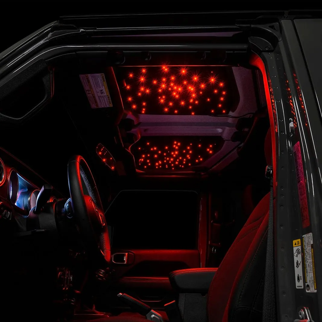 ORACLE Lighting StarLINER ColorSHIFT Fiber Optic Hardtop Headliner-Wrangler JL and Gladiator JT