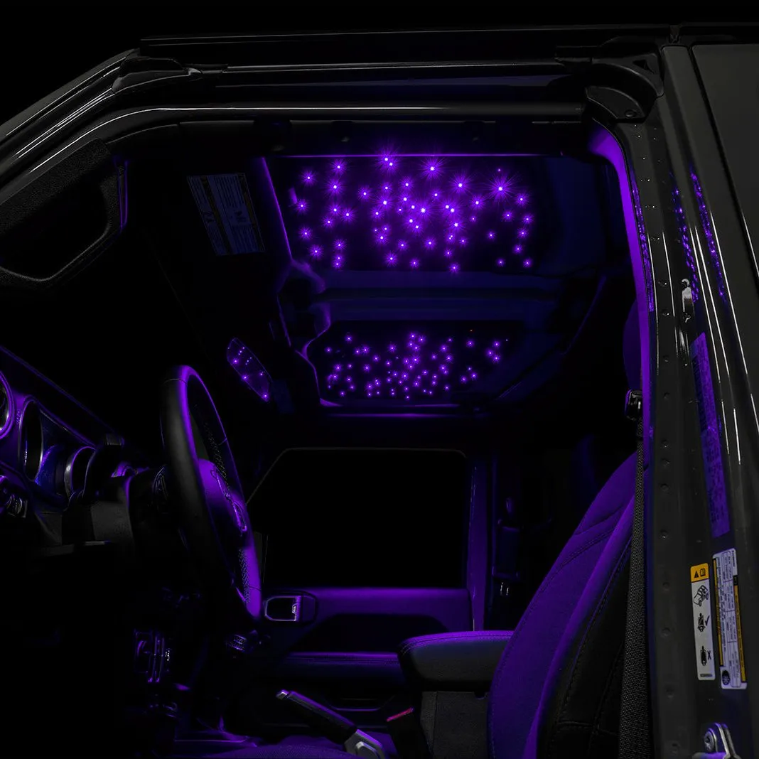 ORACLE Lighting StarLINER ColorSHIFT Fiber Optic Hardtop Headliner-Wrangler JL and Gladiator JT