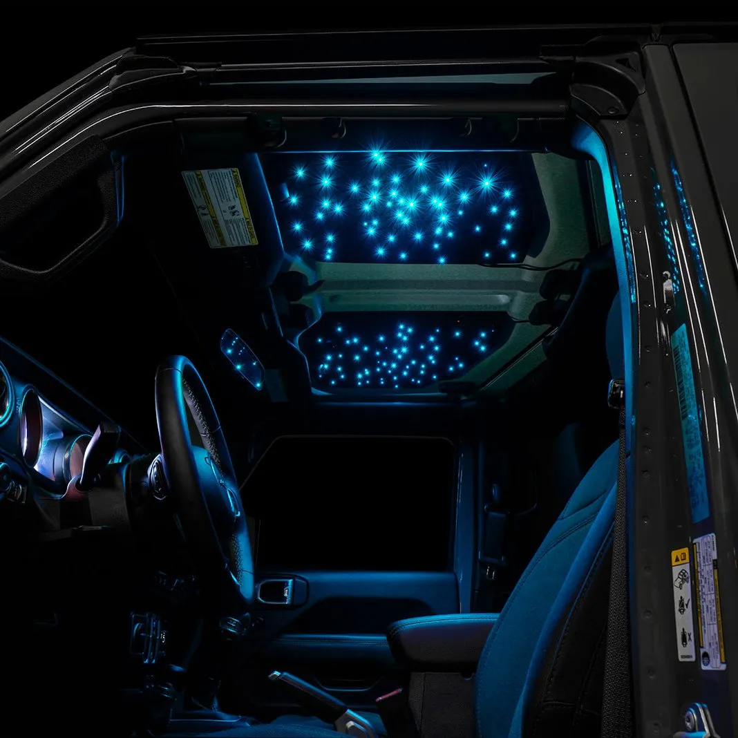 ORACLE Lighting StarLINER ColorSHIFT Fiber Optic Hardtop Headliner-Wrangler JL and Gladiator JT