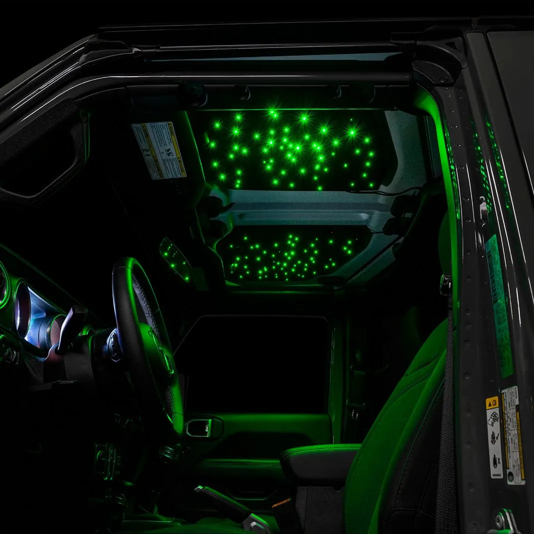 ORACLE Lighting StarLINER ColorSHIFT Fiber Optic Hardtop Headliner-Wrangler JL and Gladiator JT