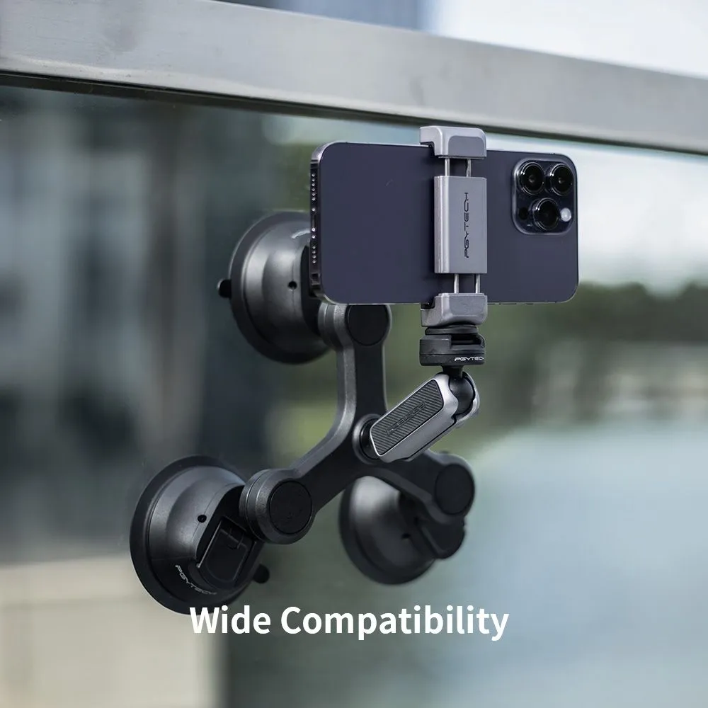 PGYTECH CapLock Three-arm Suction Mount