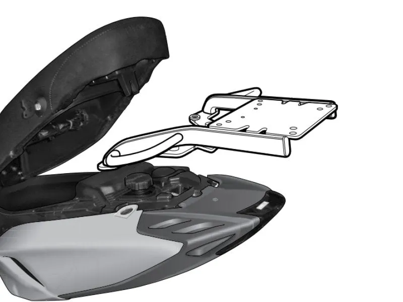 Piaggio Typhoon 125 (11-24) SHAD Top Box Fitting Kit