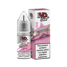 Pink Fizz 10ml Nic Salt E-Liquid by IVG Bar Favourites