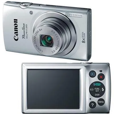 Powershot Elph 135 16mp Silver