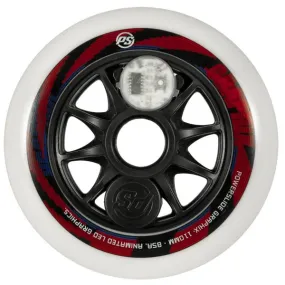 Powerslide Graphix  LED Coloured 110 Wheels EACH