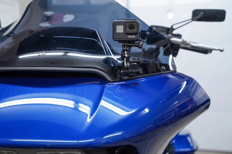 RickRak GoPro & Action Camera 360 Mount for Road Glide-Shark Nose Fairing