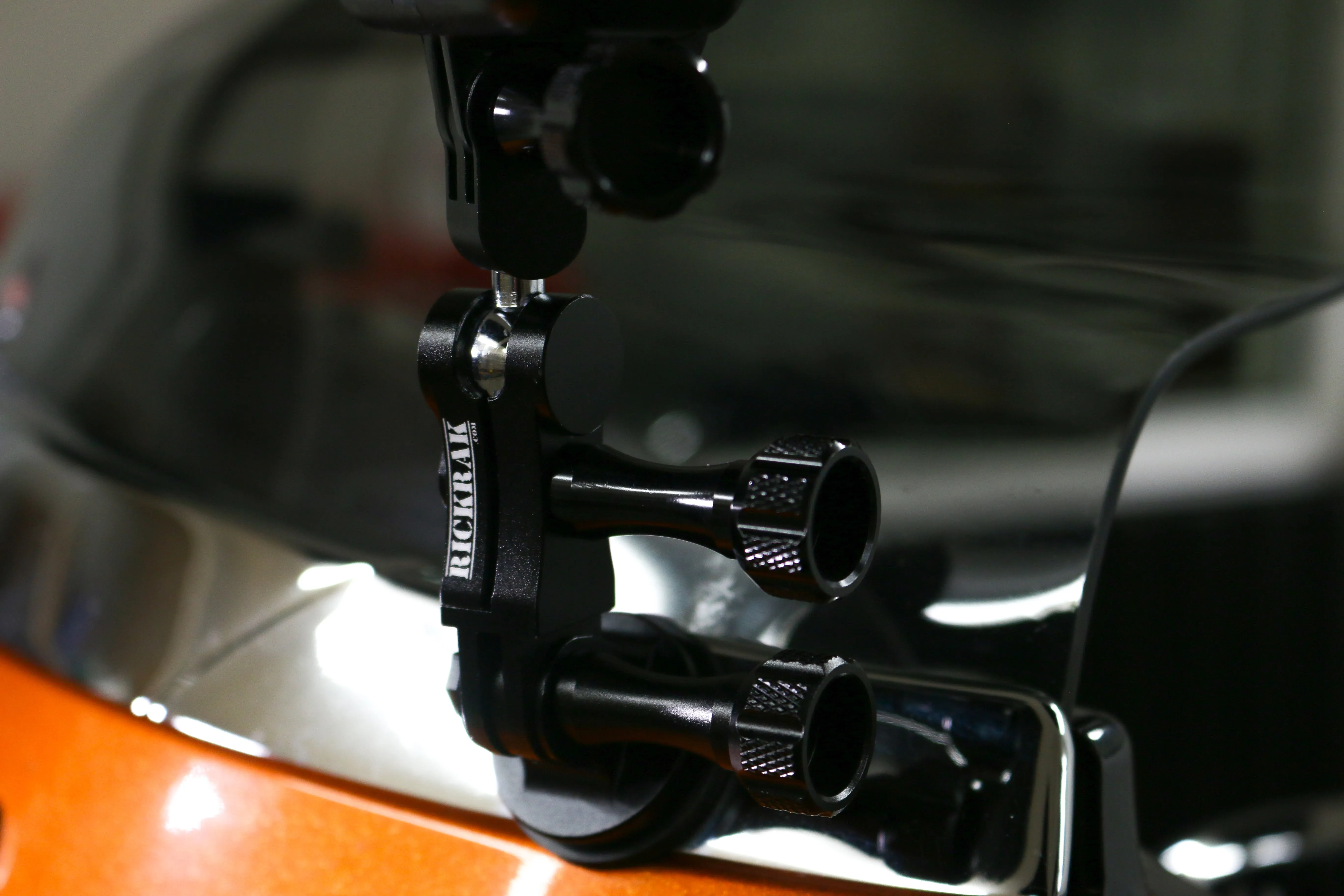 RickRak GoPro & Action Camera Deluxe 360° Faring Mount for Street Glide/Ultra-Batwing Fairing