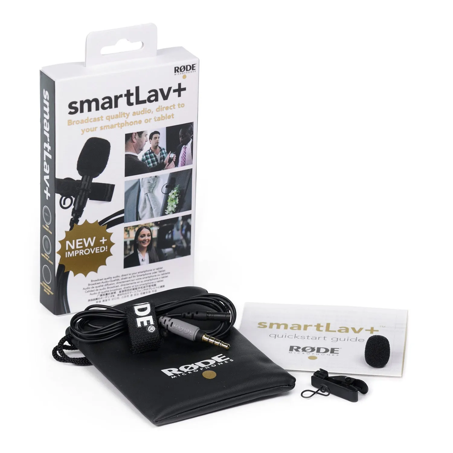RODE smartLav  Lavalier Condenser Microphone for Smartphones