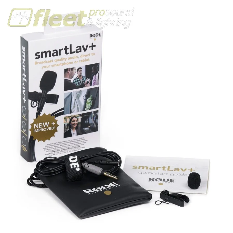 RODE SmartLav Plus Lavalier Microphone for Smartphones
