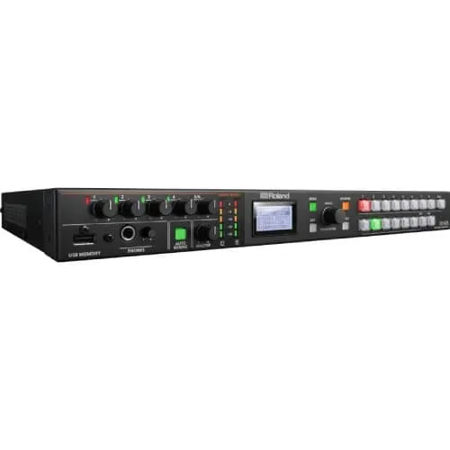 Roland 6 Channel 1RU HD AV Mixer With PTZ Control