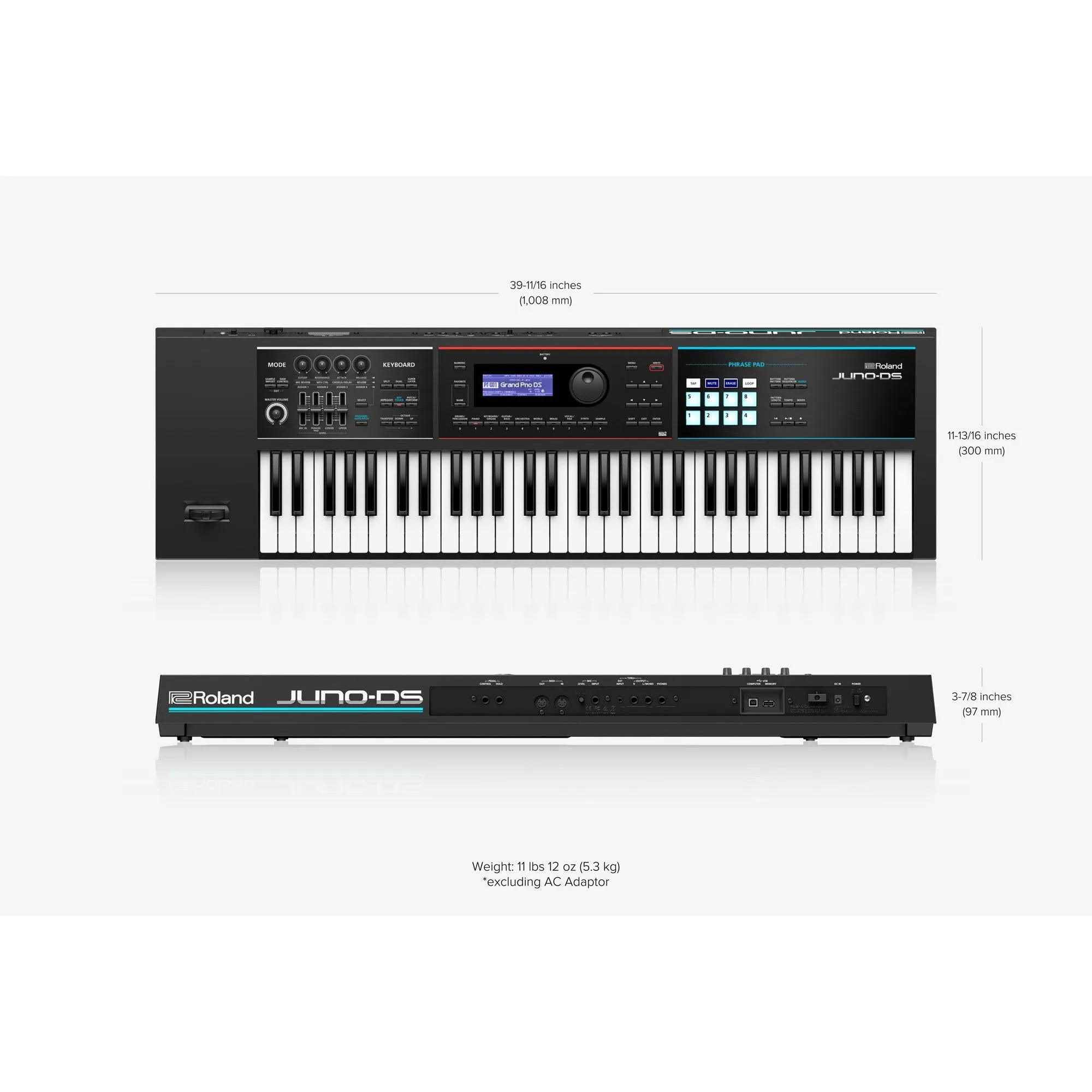 Roland JUNO-DS61 61-key Synthesizer Keyboard