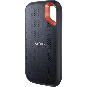 SanDisk 4TB Extreme Portable SSD - Up to 1050MB/s Read, 1000MB/s Write, USB-C, IP65 Water & Dust Resistant, Black