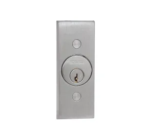 Schlage Electronics 653-041 L2 Keyswitch, SPDT-Counter Clockwise Maintained, 2 LEDs, Red and Green, Key Remove One Position
