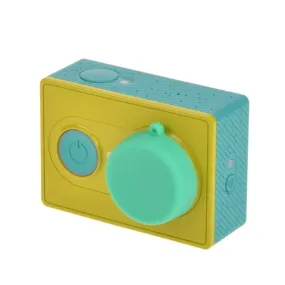Silicone Lens Cap for Xiaomi Yi / GoPro Hero4 / 3  / 3(Green)