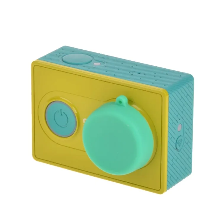 Silicone Lens Cap for Xiaomi Yi / GoPro Hero4 / 3  / 3(Green)
