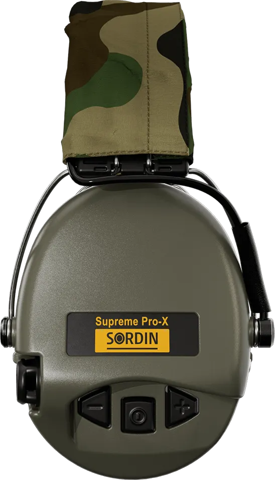 Sordin Supreme Pro X LED Green | Buy Sordin Supreme Pro X LED Green here | Outnorth