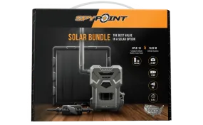 SpyPoint FLEX-M SOLAR Trail Camera BUNDLE