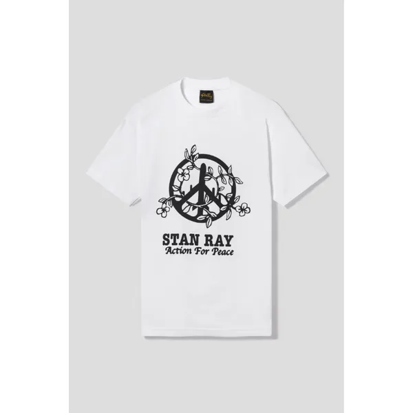 Stan Ray Action 4 Peace T-Shirt White