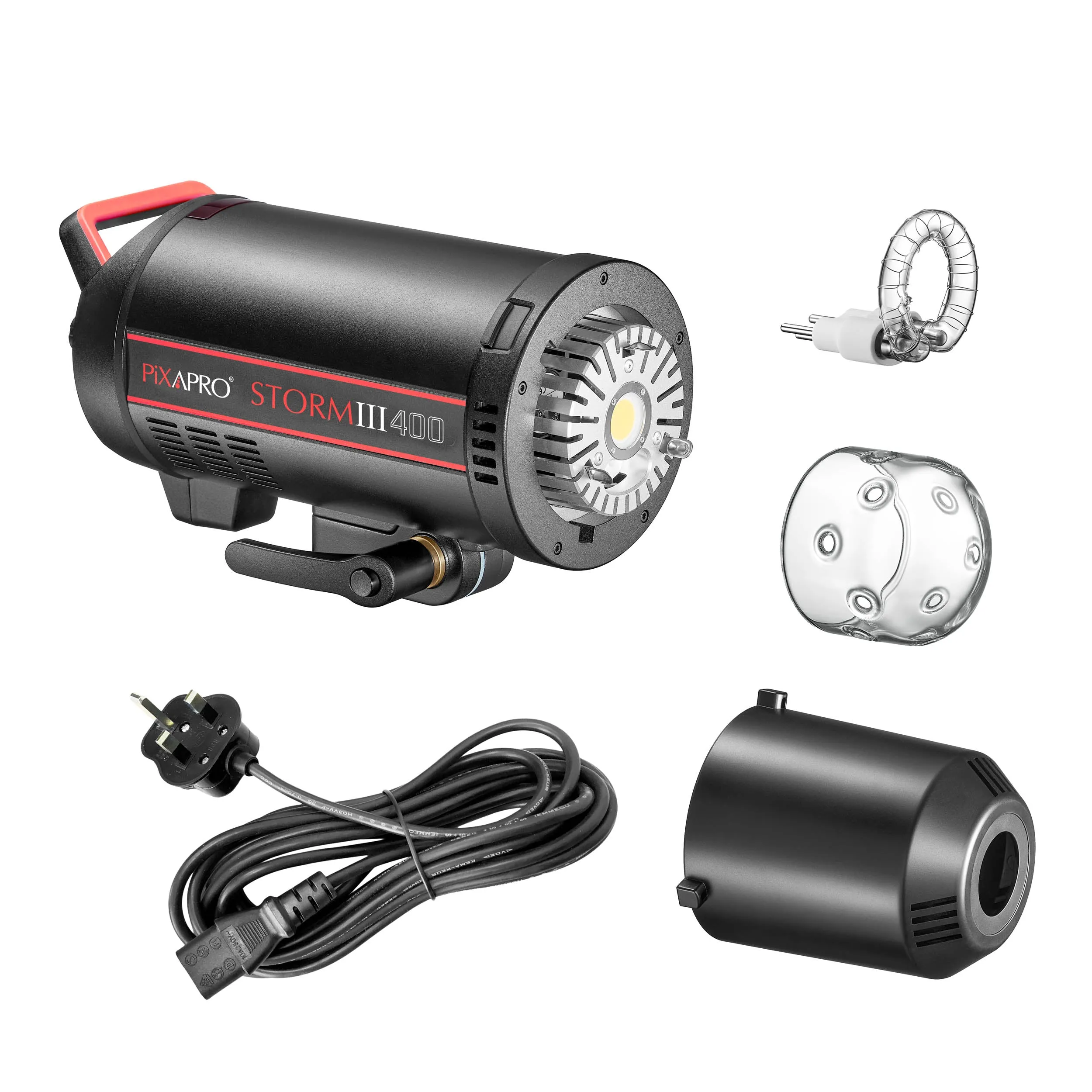 STORM400III 400Ws High-Speed Studio Photography Flash Light (QT400 IIIM) - CLEARANCE