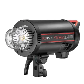 STORM400III 400Ws High-Speed Studio Photography Flash Light (QT400 IIIM) - CLEARANCE