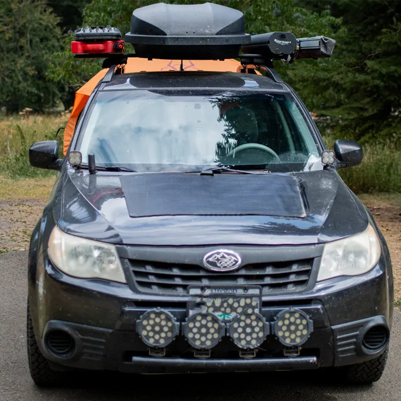 Subaru Forester (2002-2013) Lensun 85W Hood Flexible Solar Panel
