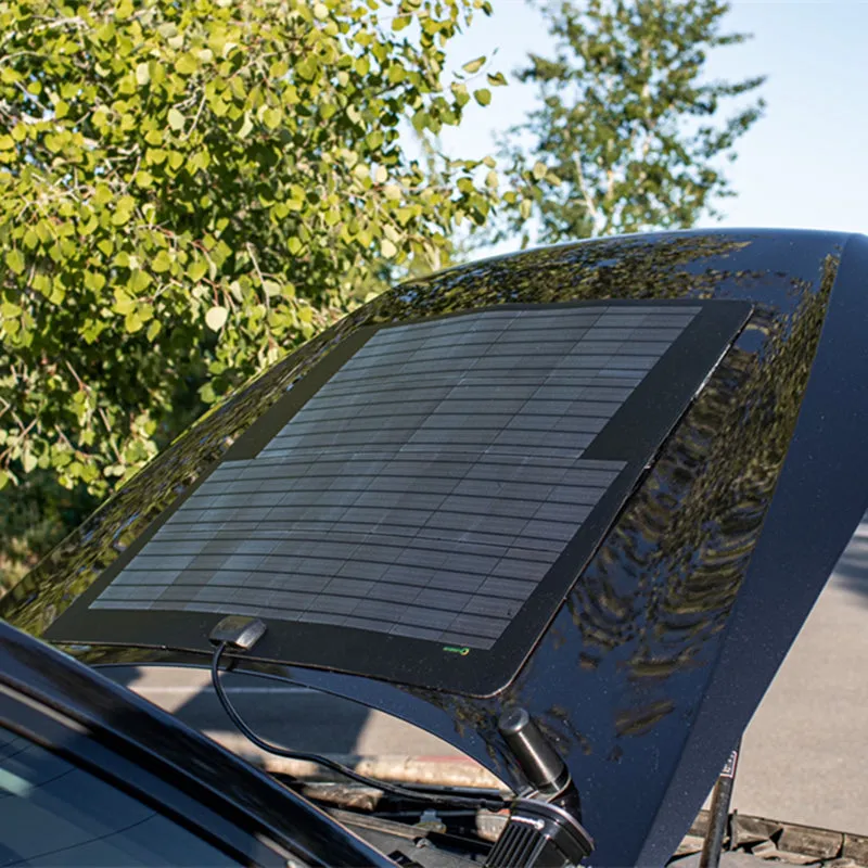 Subaru Forester (2002-2013) Lensun 85W Hood Flexible Solar Panel