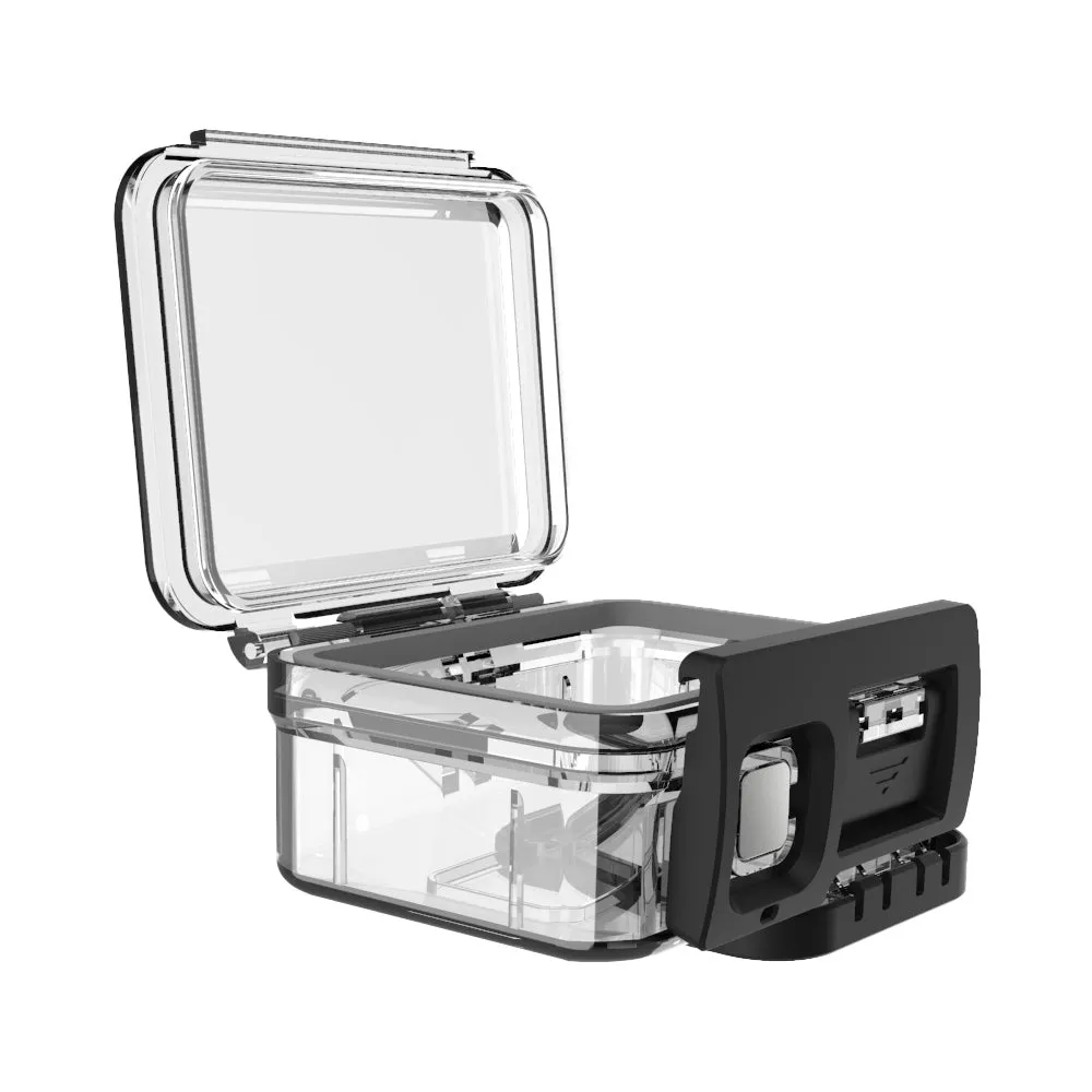 TELESIN 40M Underwater Housing Waterproof Case for GoPro Hero 8