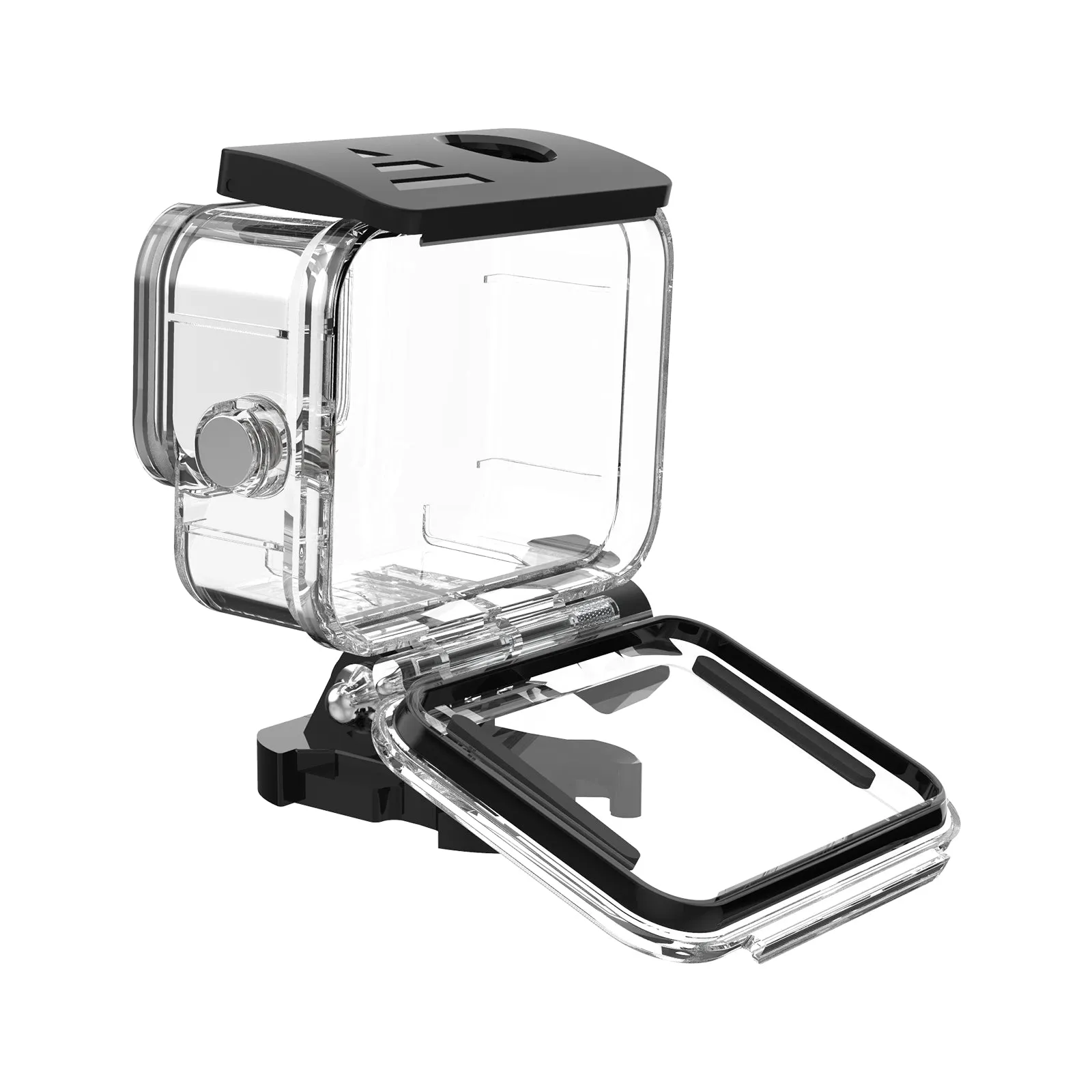 TELESIN 45M Diving Waterproof Case with Lens Filter for GoPro Hero 12/11/10/9