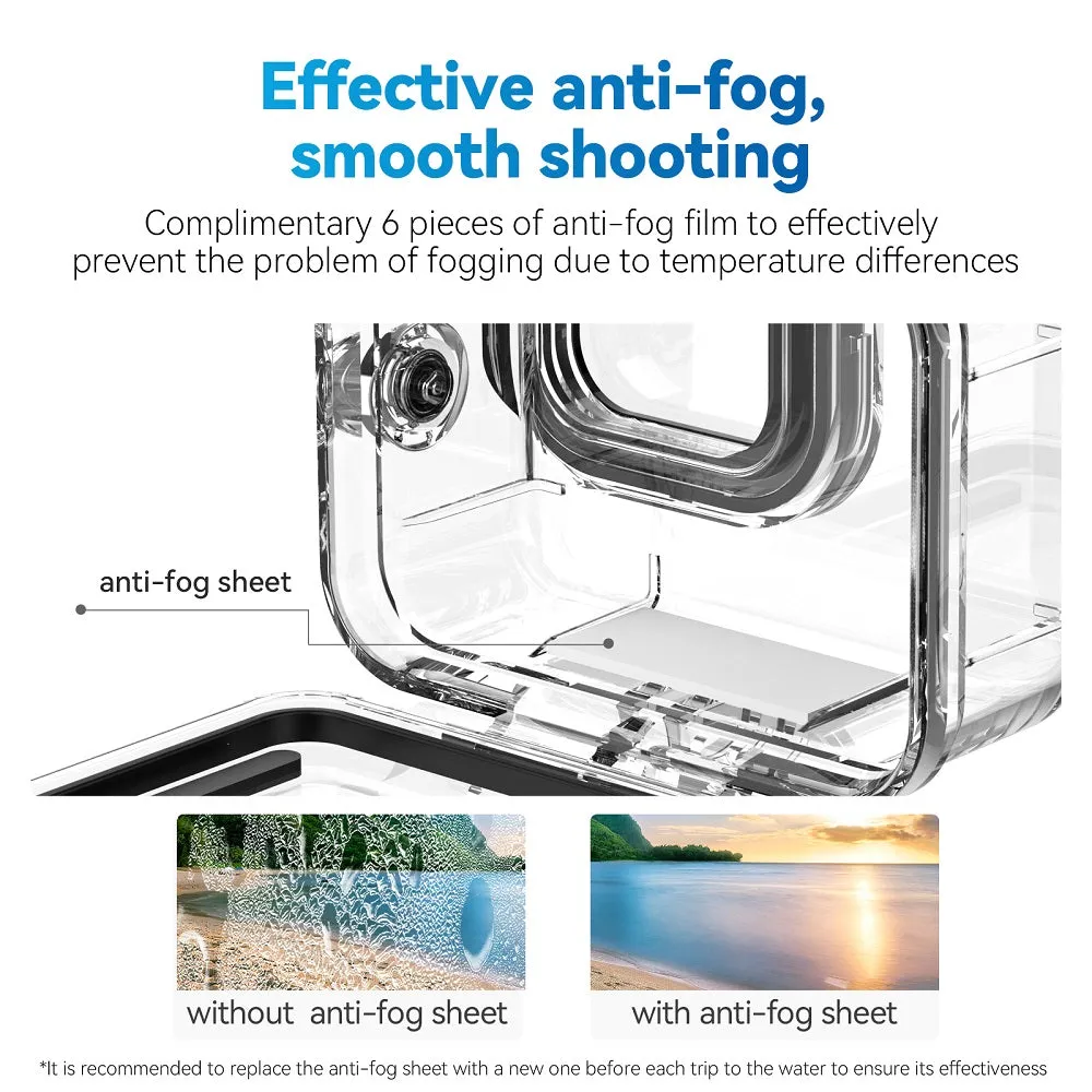 TELESIN All Scene Protective Case Waterproof Case Set for GoPro 9/10/11/12