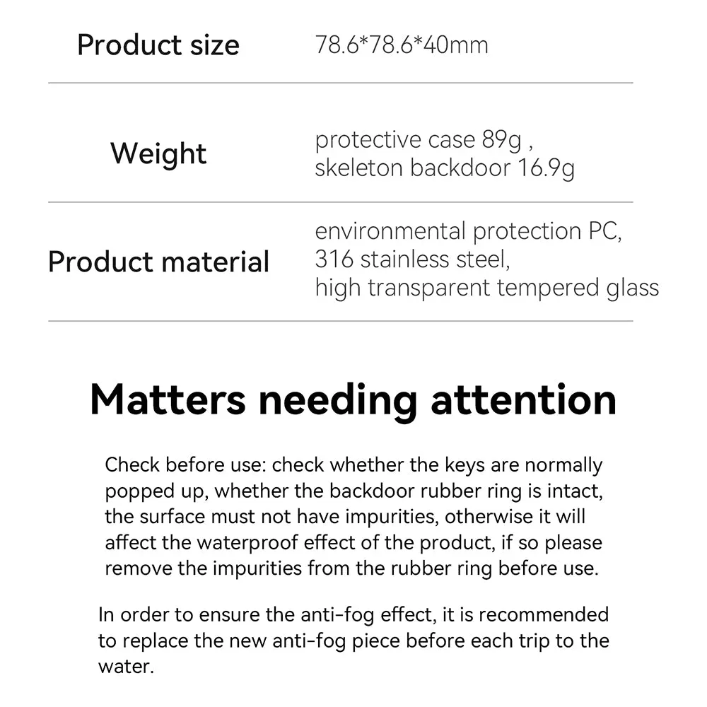 TELESIN All Scene Protective Case Waterproof Case Set for GoPro 9/10/11/12