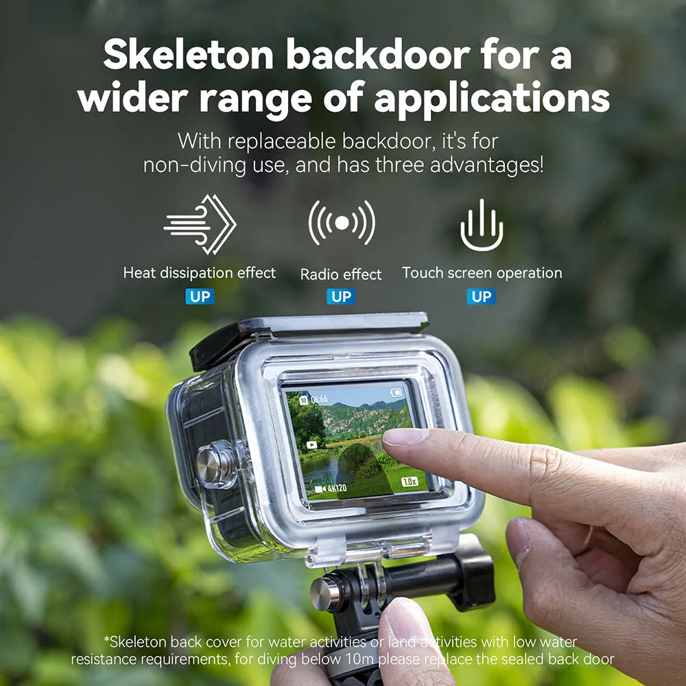 TELESIN All Scene Protective Case Waterproof Case Set for GoPro 9/10/11/12