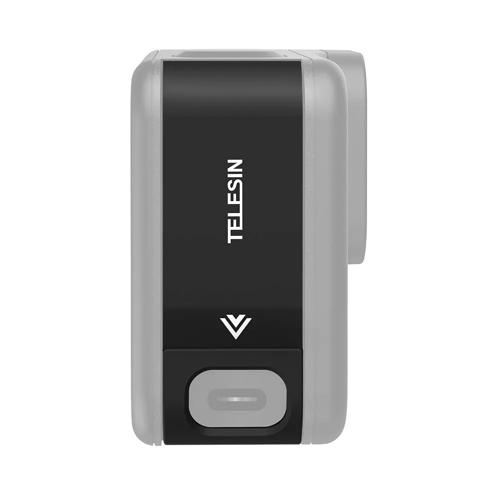 TELESIN Aluminum Alloy Battery Side Cover for GoPro 12/11/10/9