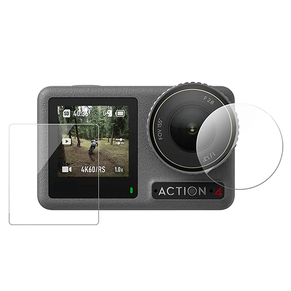 TELESIN HD Protective Film Set for DJI ACTION 3/4