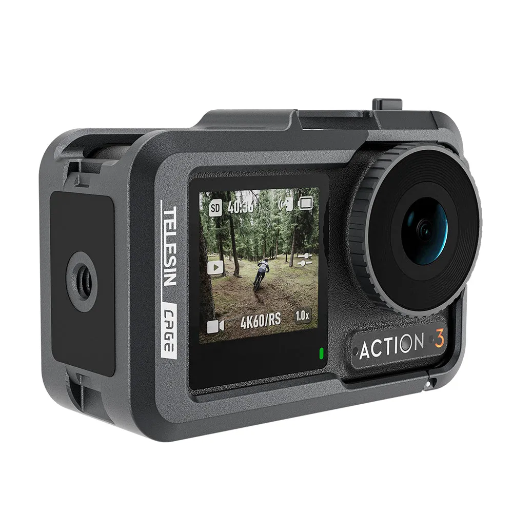 TELESIN Metal Rabbit Cage Frame for DJI ACTION 3/4