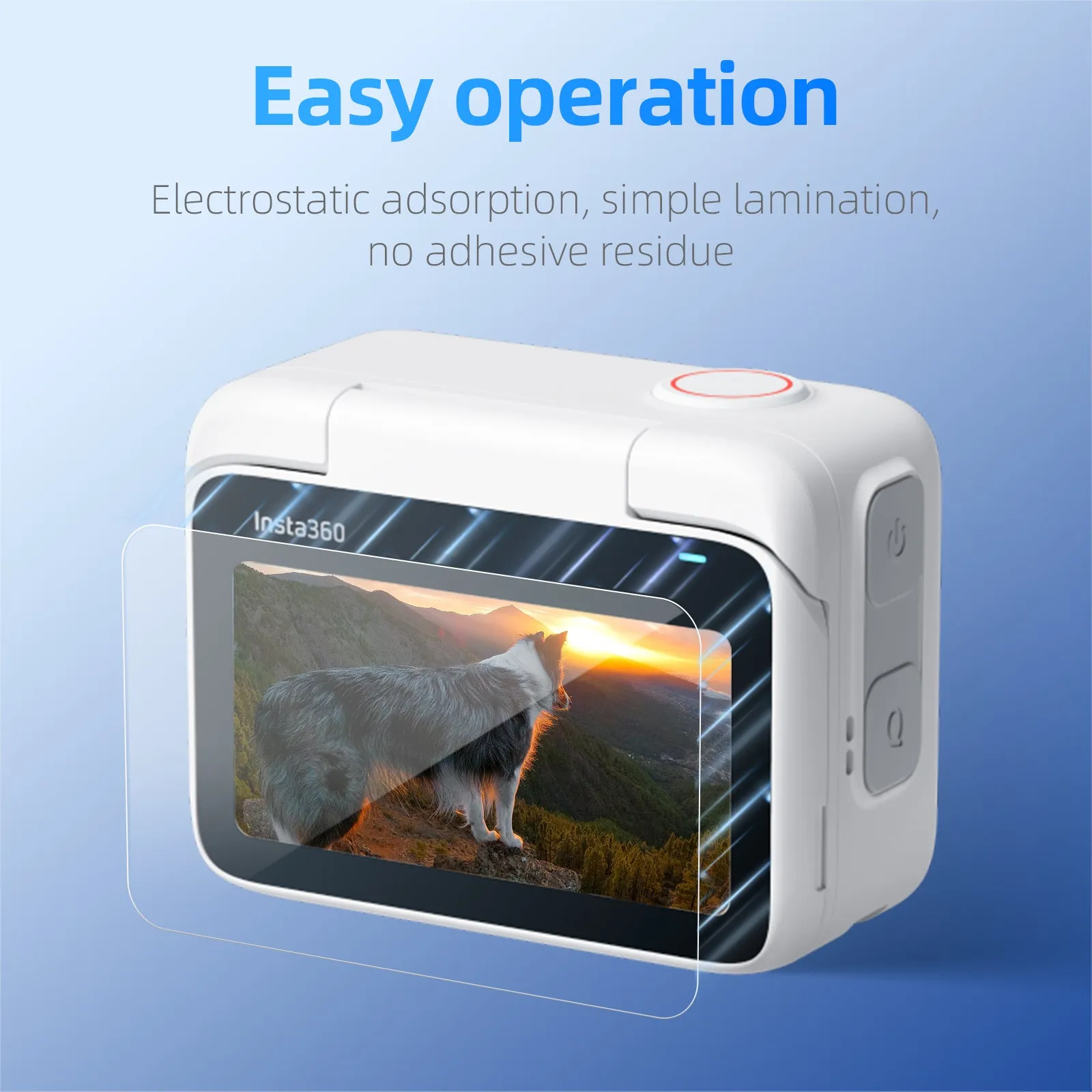 TELESIN Tempered Film for Insta360 GO 3