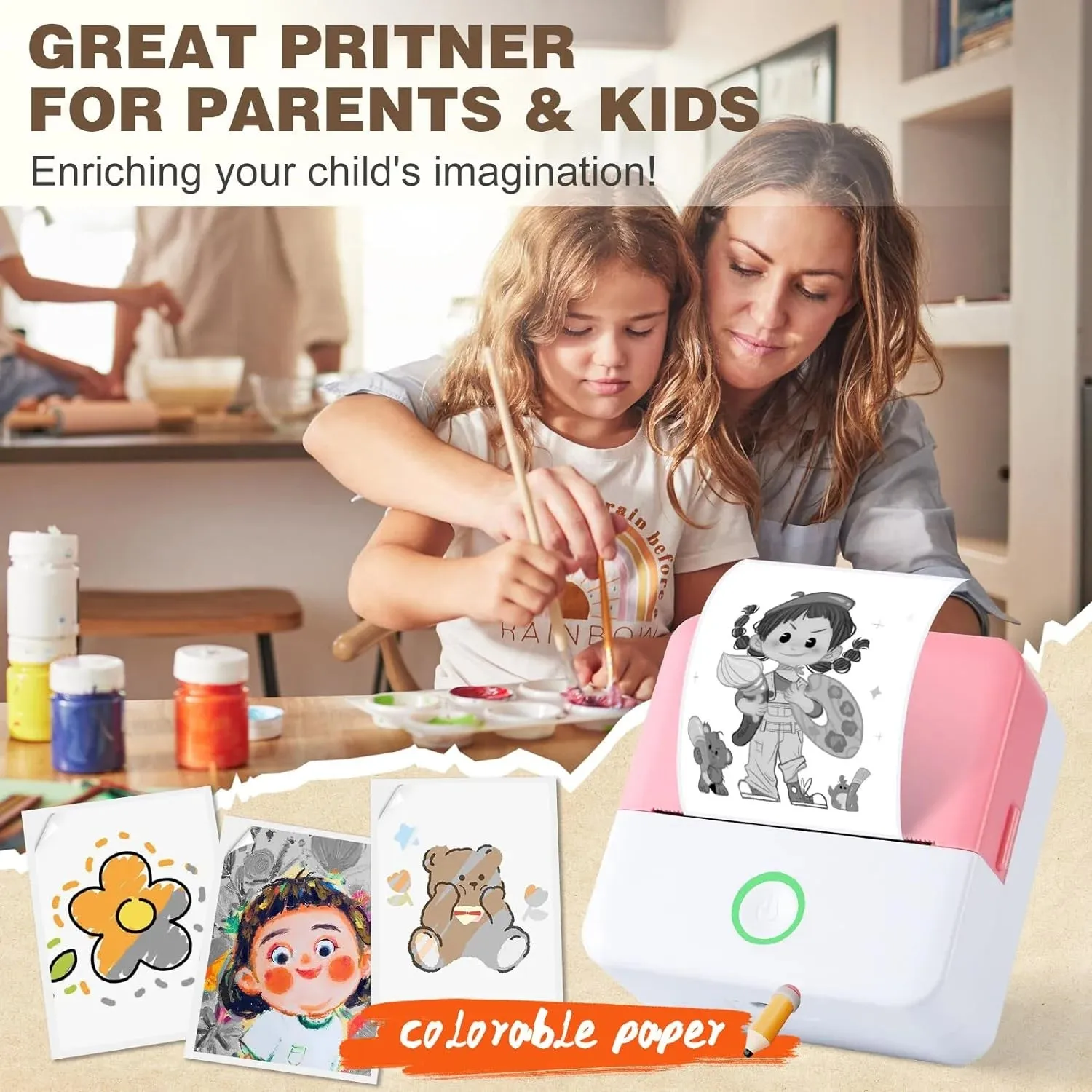 Thermal Mini Printerith Ios&Android