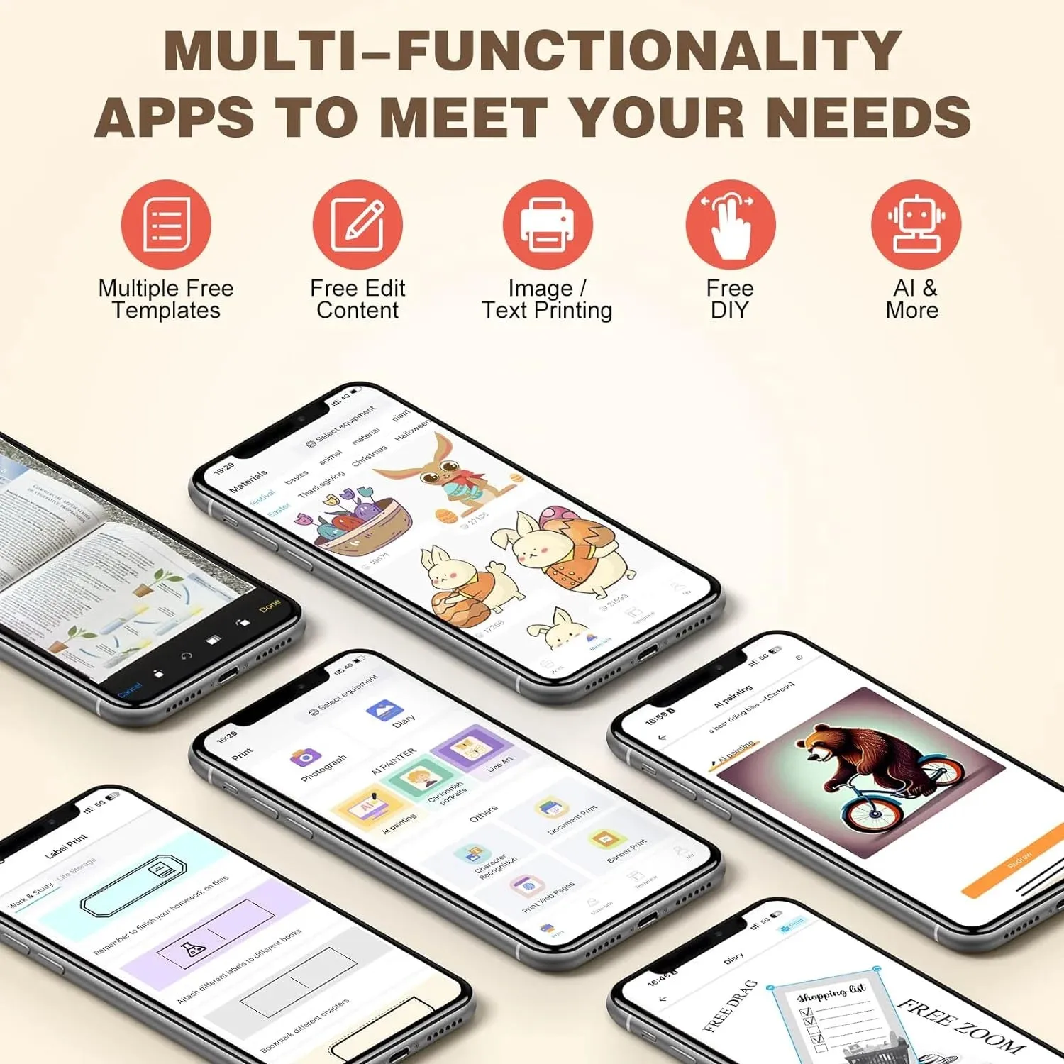 Thermal Mini Printerith Ios&Android